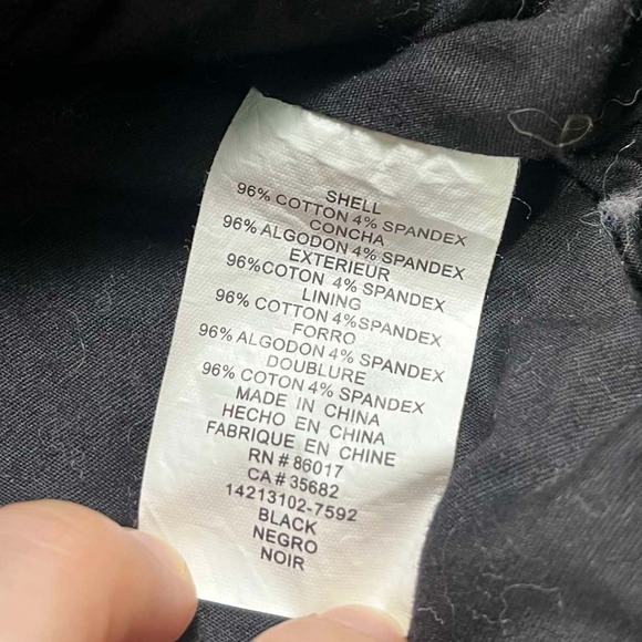 Bebe Black Velvet Military Blazer Jacket Belted Peplum Coat Y2K Womens Size 2 - Picture 3 of 10